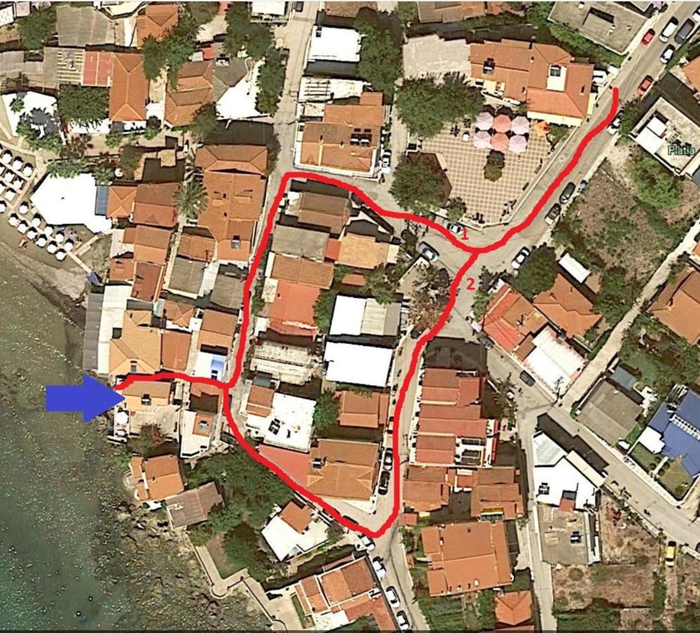 Villa La Casa Azul Arkoudi Esterno foto